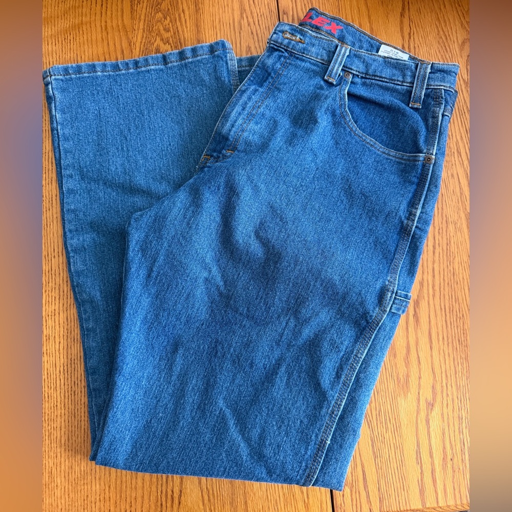 Dickies Men's Relaxed Fit Blue Jeans